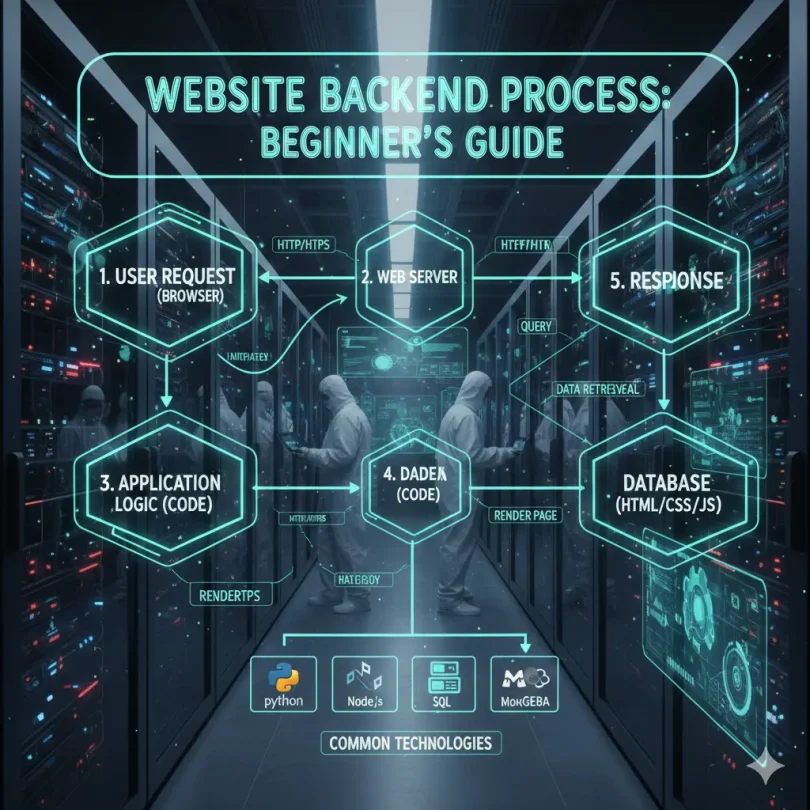 backend process of websites a complete beginner-friendly guide